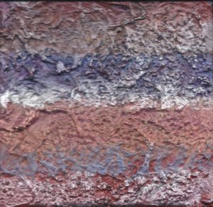 "Coffee Break"_acrylic and coffee grounds on canvas_ 6"x6"x1.5"_© 2014 A. Michael Marzolla